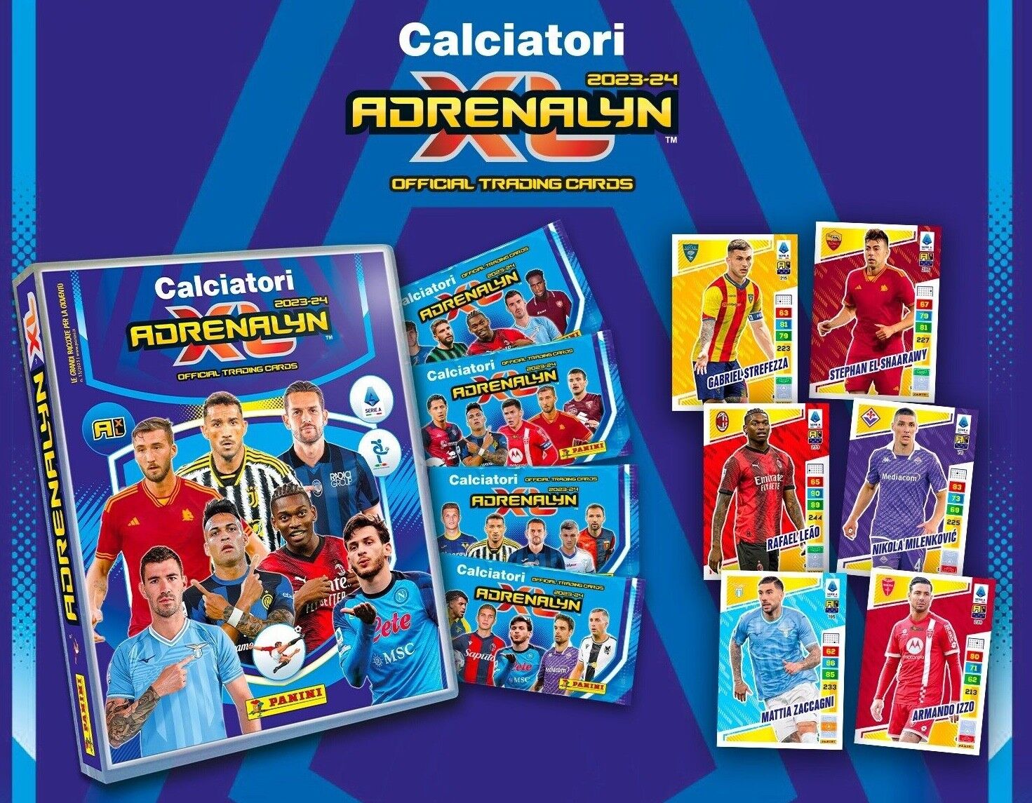 Cards logo Calciatori Adrenalyn XL 2022-23 Panini a scelta