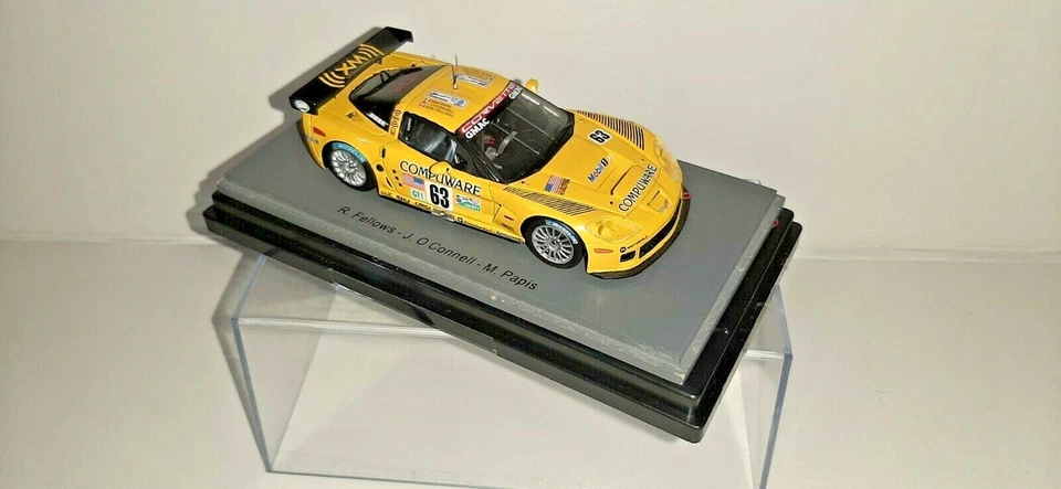 CORVETTE C6R #63 LE MANS 2005 SPARK SCALA 1:43 - Immagine 2 di 2