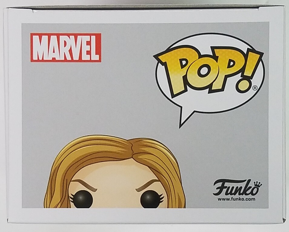 Funko POP EXCLUSIVE Captain Marvel #459 Avengers Endgame Vinyl Figure w/o  Cards | eBay