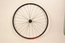 Oval 400 Disc 29" Tubeless Front Wheel Centerlock 100x15mm TA 28h Blk/Rd F59