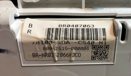 2005 HONDA ACCORD USED DASHBOARD INSTRUMENT CLUSTER FOR SALE - 第 6/8 張圖片