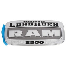 11-18 Dodge Ram 3500 Chrome Laramie LongHorn Edition Emblem Nameplate MOPAR NEW