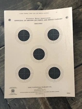 Vintage National Target Co - Paper Targets NRA 10 Meter Air Rifle Competition