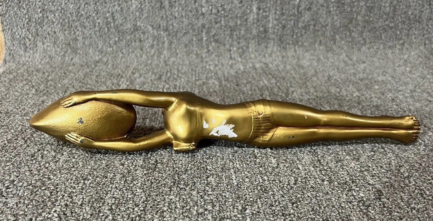 Art Deco Egyptian  "Queen of the Nile" Incense Burner Sculpture Figure Goddess