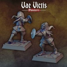 "Duelist Mercenary Hero" Vae Victis Miniatures D D Mork Borg Mordheim Frostgrave