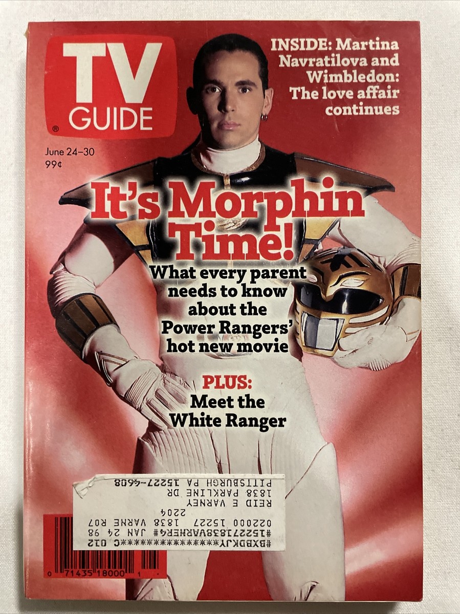 1995 June 24, TV Guide Magazine, Jason David Frank (SM6) | eBay