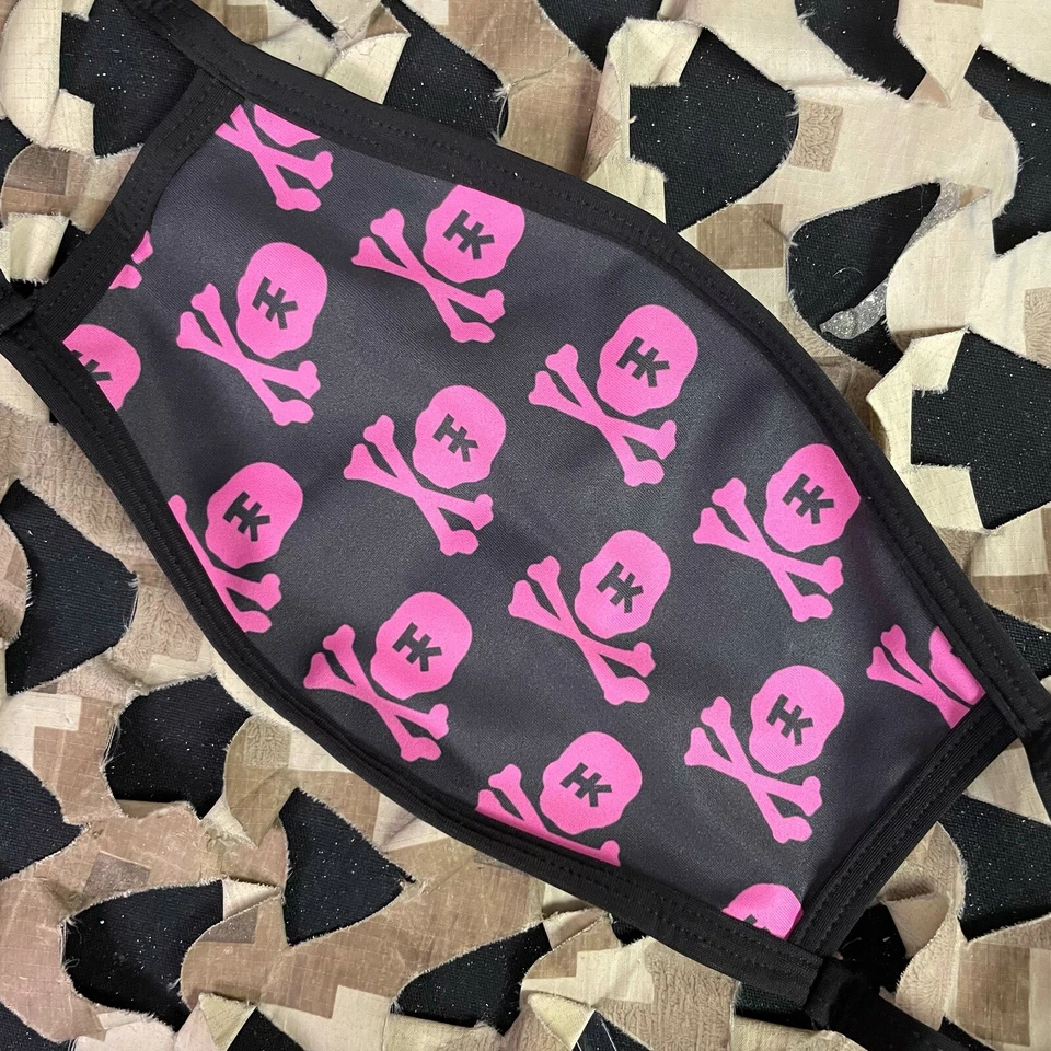 NEW HK Army Anti-Dust Face Covering - All Over - Pink - Image 2 of 2