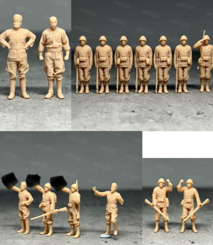 1/72 Segunda Guerra Mundial Italia "Regimiento de Infantería Naval de San Marco" modelo de 15 hombres (impreso en 3D) - Imagen 1 de 6