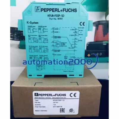 1pcs New Pepperl+Fuchs  KFU8-FSSP-1.D Safety barrier *P