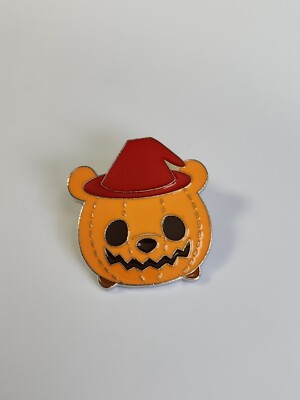Tsum Tsum Pumpkin Winnie The Pooh Disney Trading Pin Hong Kong Disneyland
