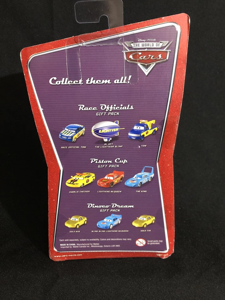 PACK DE REGALO OFICIALES DE CARRERA DE COLECCIÓN - AL A MENUDO - TOW - TOW Pixar Disney World of CARS Foto 4 de 4