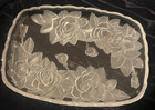 crystal platter, detailed, 8" x 11 1/2" — photo 1