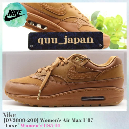 Nike Women's Air Max 1 '87 Luxe DV3888-200 Brown Women's US5-14 NEW