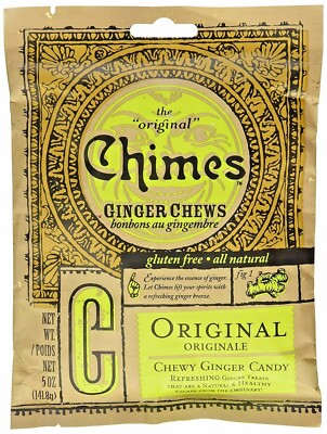 6 Bags, Chimes Original Ginger Chews Candy, 5 Oz (141.8g) | eBay