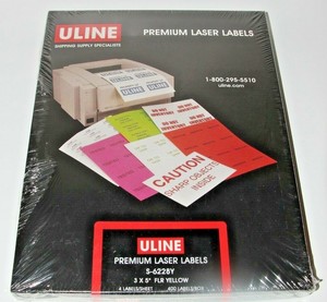 uline printing labels