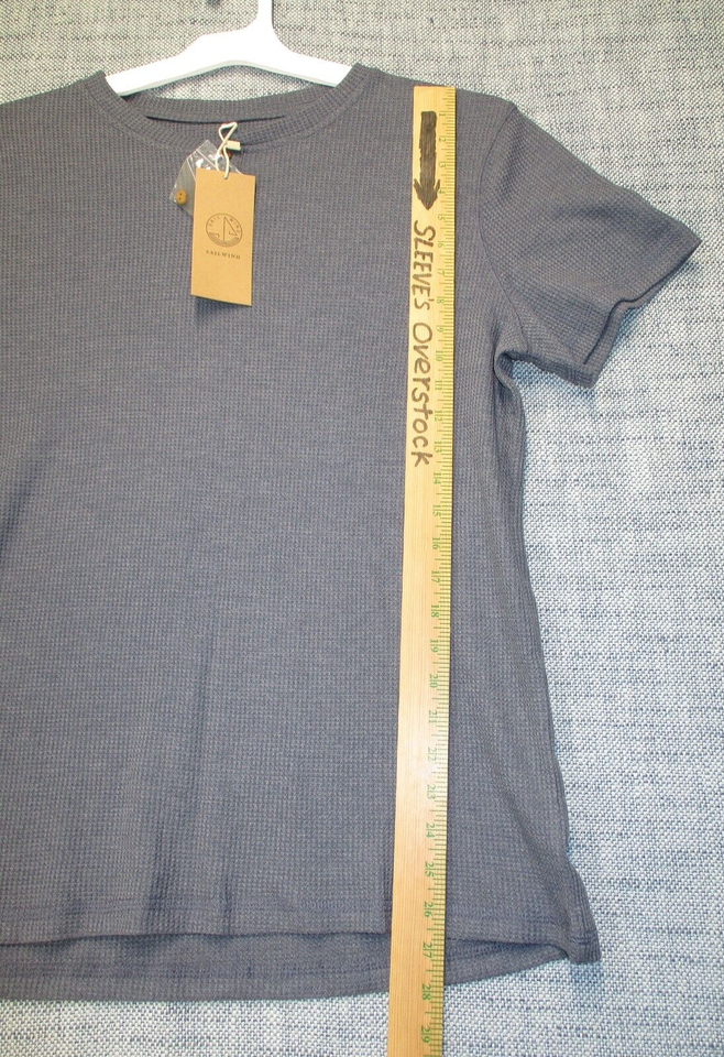 Sailwind Henley Felpa Uomo In Tessuto Waffle - Maniche Lunghe, Caldo, Casual, Morbido, Con Bottoni - 6