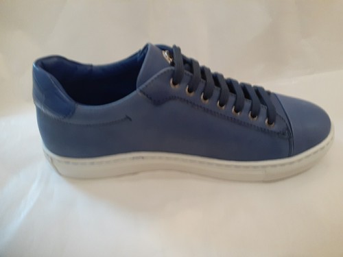 Stefano RICCI Leather Junior Sneaker EAGLE Shoes LOGO Eu 36 Uk 4 Us 4.5 - Picture 4 of 12
