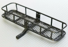 RC Truck METAL REAR CARRIER W/ Hitch Arm -BLACK-