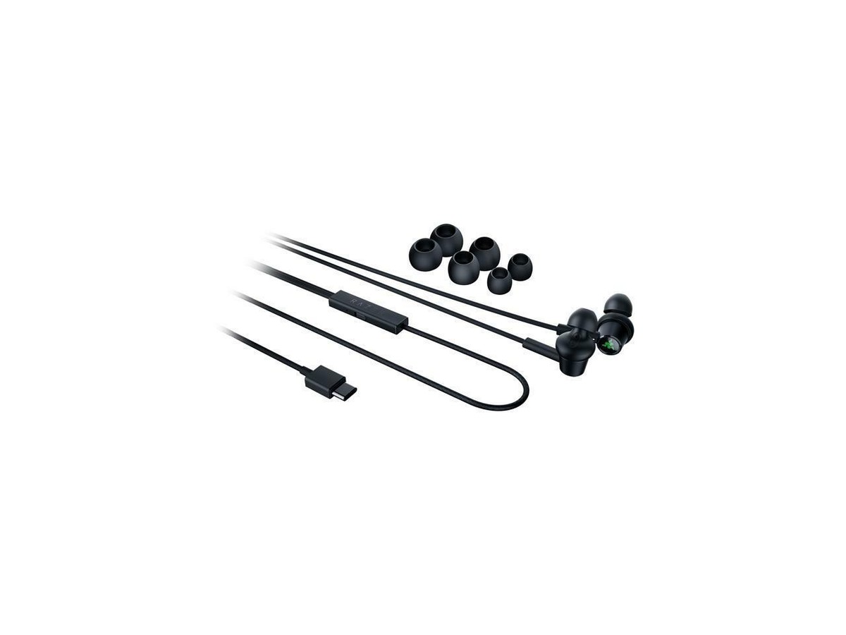 Razer Hammerhead In Ear Wired Headphones - Black for sale online