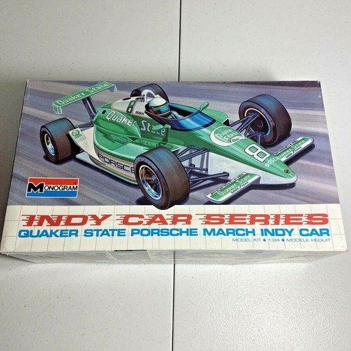 Monogram Model Kit Quaker State Porsche March Indy Car 1/24 Scale eBay