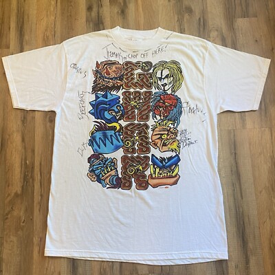 SIGNED 1997 - GWAR - Carnival of Chaos - vintage tour shirt Oderus