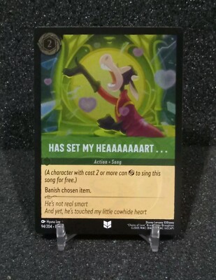 Action Song Holo - Disney Lorcana TCG Card