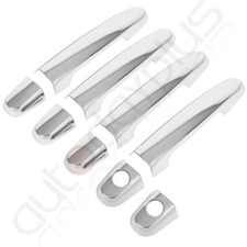 For 2008-2014 Scion Xd Front Rear Outside Door Handle Cover Chrome