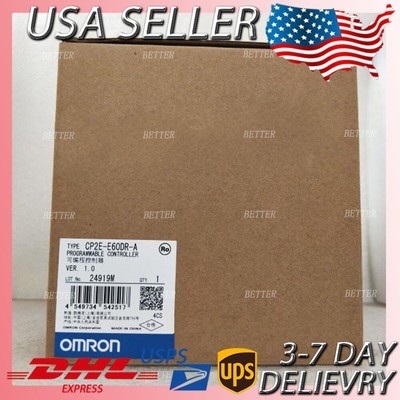 One Omron CP2E-E60DR-A Programmable Controller New CP2EE60DRA Expedited Shipping