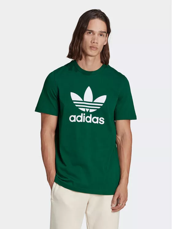 T-Shirt adidas Homme Manche Courte ia4819 Vert Adicolor Trefoil