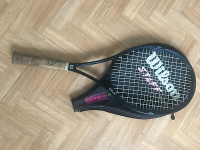WILSON STAFF HIGH BEAM TENNISSCHLÄGER MIT TASCHE