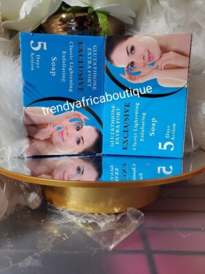 glutathione white extra fort 3pcs. Glutathion White EXTRA Fort Blue Super Body Milk, Face Cream & Soap👌