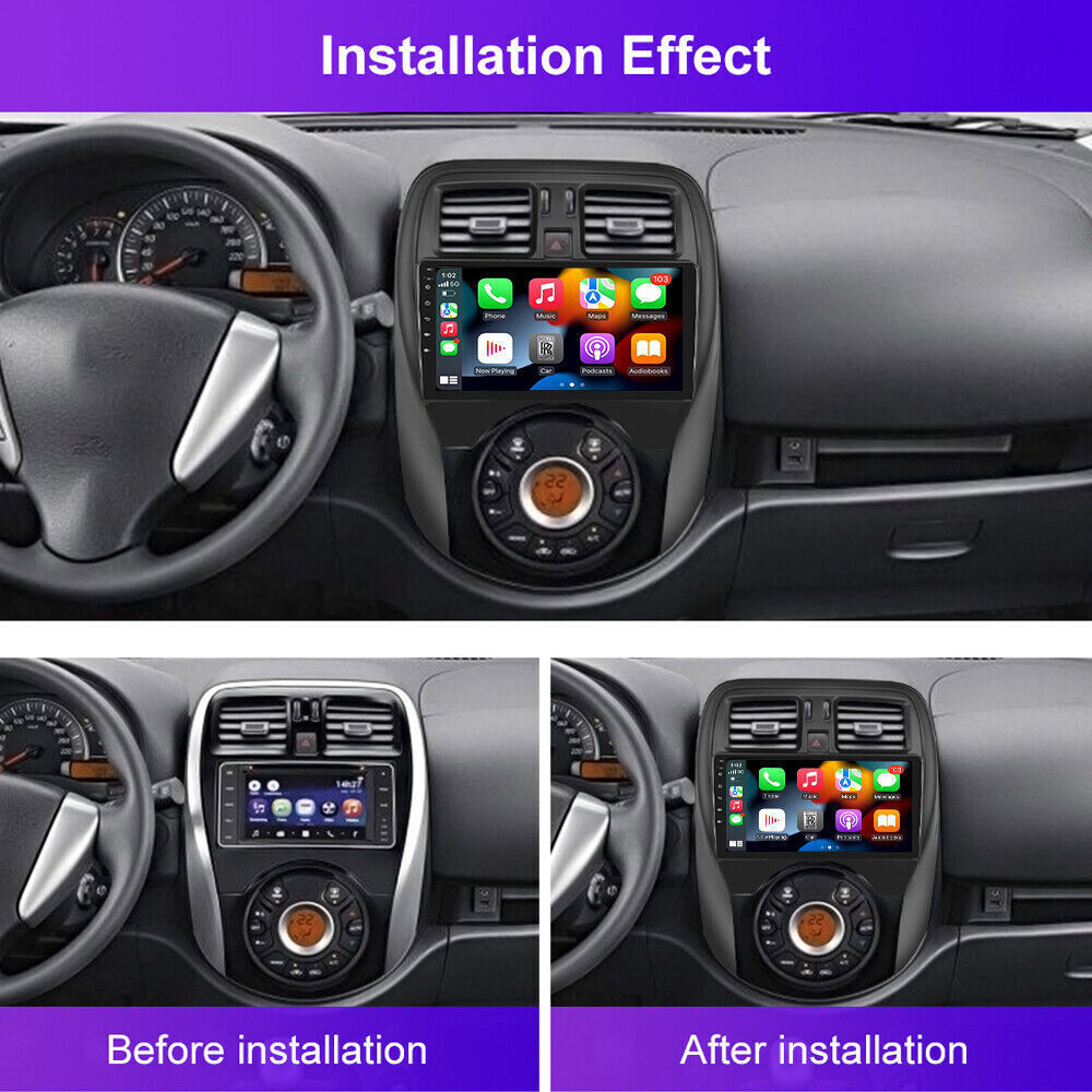 For Nissan March Micra 2010-2017 9
