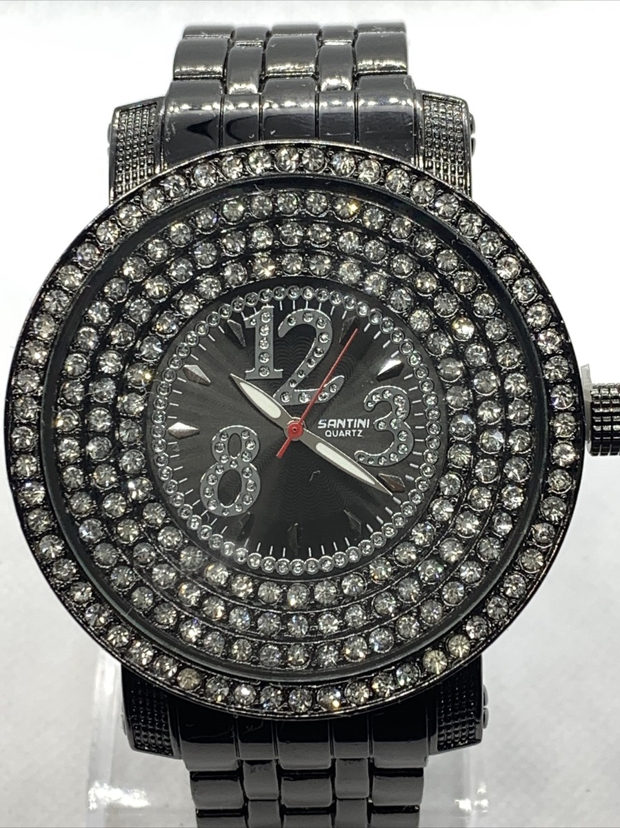 Santini Mens Rugged Large Face Watch Works New Battery Santini Men main image 4