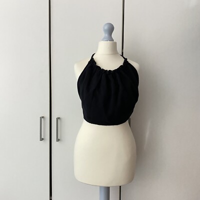 Free People Calla Convertible Top Gr. S schwarz