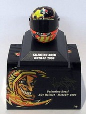 Minichamps Scala 1/8 397 040046 - Casco AGV Moto GP 2004 V. Rossi