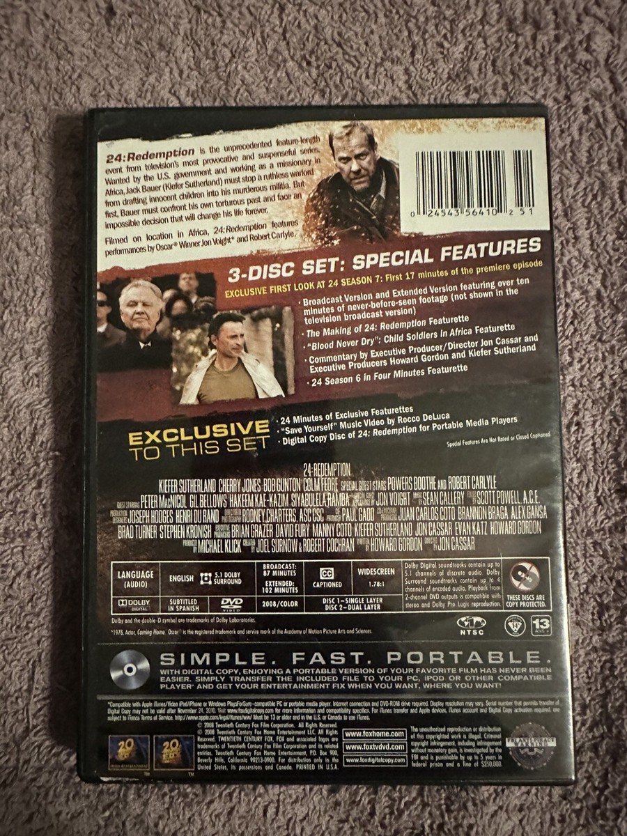 24: Redemption (Two-Disc Special Edition + Digital Copy