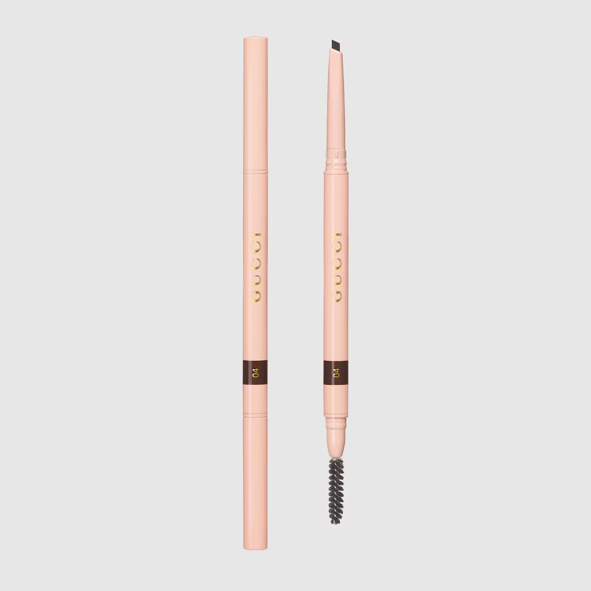 Gucci Stylo à Sourcils Waterproof 04 Brun Crayon de Luxe Mine Rétractable