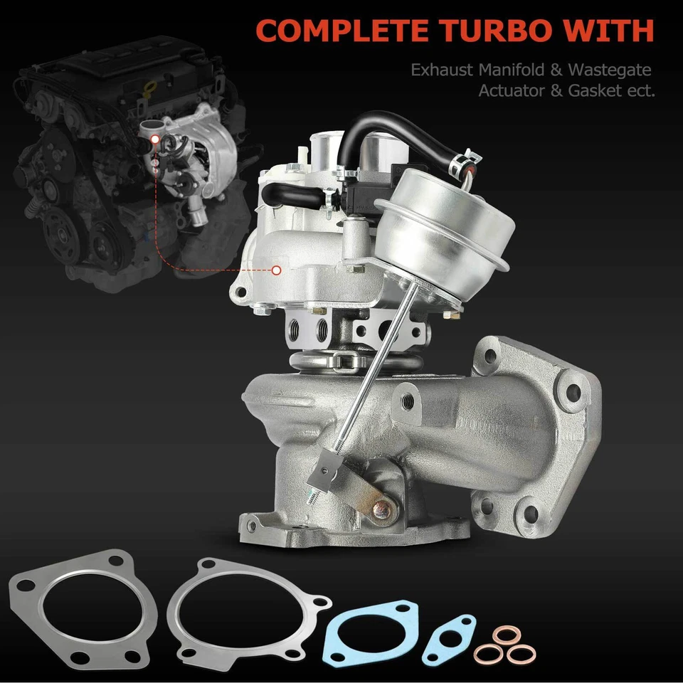 Турбокомпрессор для Chevrolet Cobalt Buick Regal Pontiac Solstice Saab 2,0 л - Изображение 2 из 4