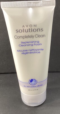 Avon Solutions Completely Clean Replenishing Cleansing Foam New 2007
