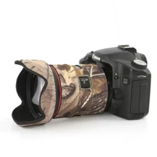 Camouflage Camera Lens Wrap Protect Cover Case for Canon EF 24-70mm f2.8L II USM