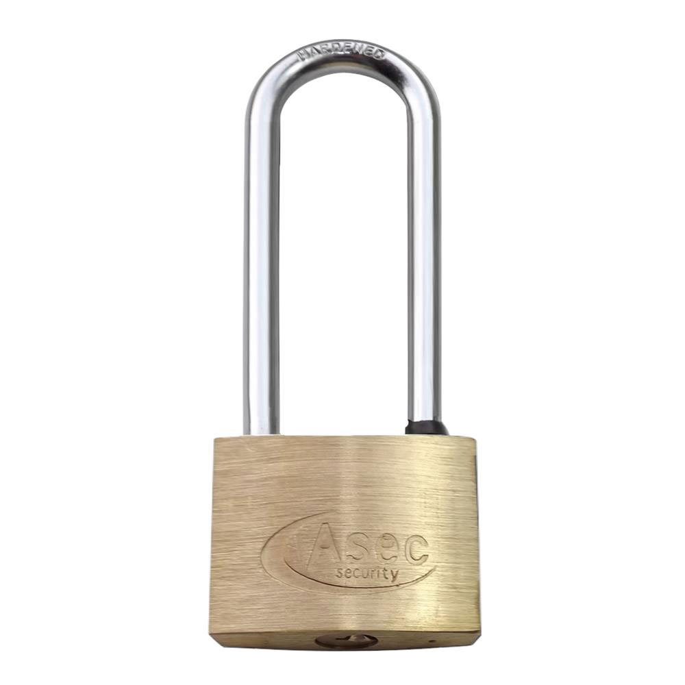 Asec Brass Padlock 50MM KD LS (AS2526)