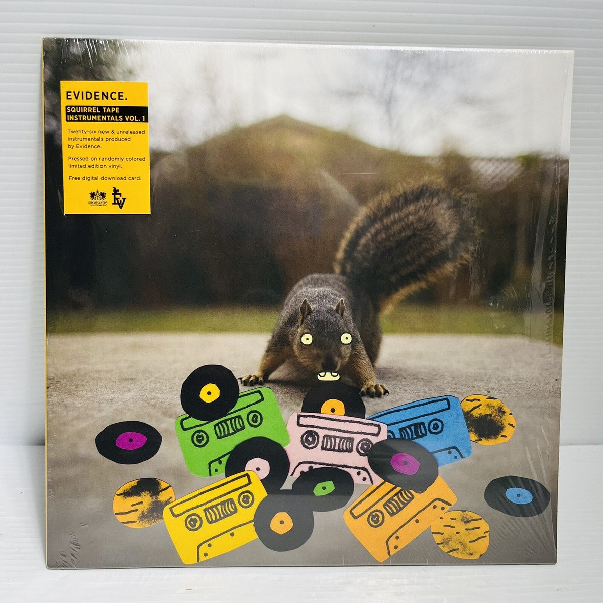 Evidence - Squirrel Tape Instrumentals 1 [New Vinyl LP] Colored