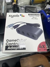 Nintendo GameCube Controller Adapter - Compatible With Switch, Wii U, PC, Mac
