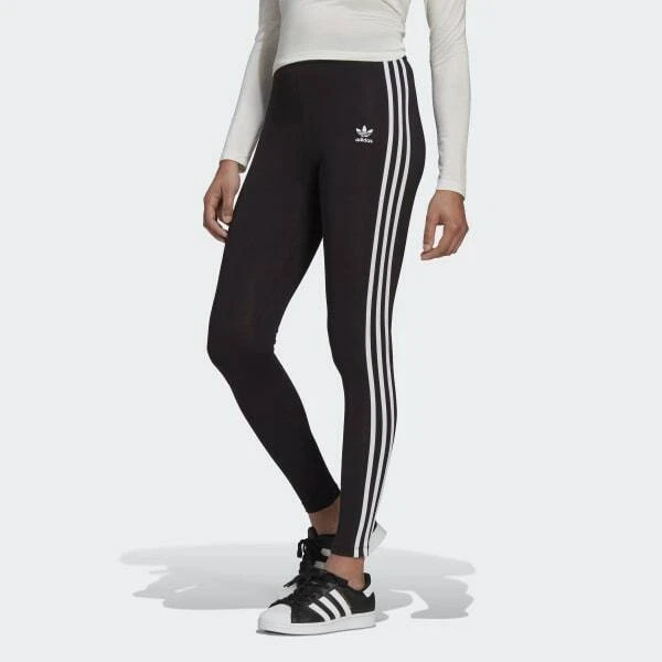 Adidas GN4504 Adicolor Classics 3-Stripes Tights Black