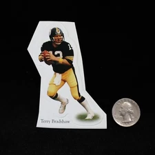 Terry Bradshaw Pittsburgh Steelers NFL  Peel-Off  Sticker