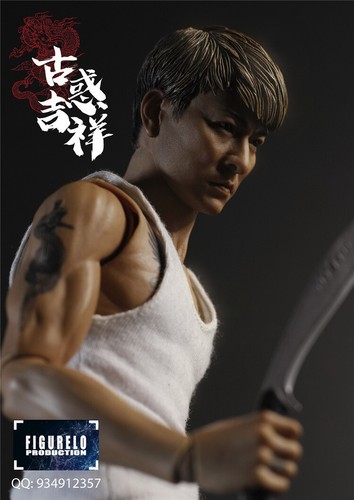 FIGURELO Production 1/6 Gangsters Lucky Cheung Dee 12in Action Figure Model - Picture 5 of 8