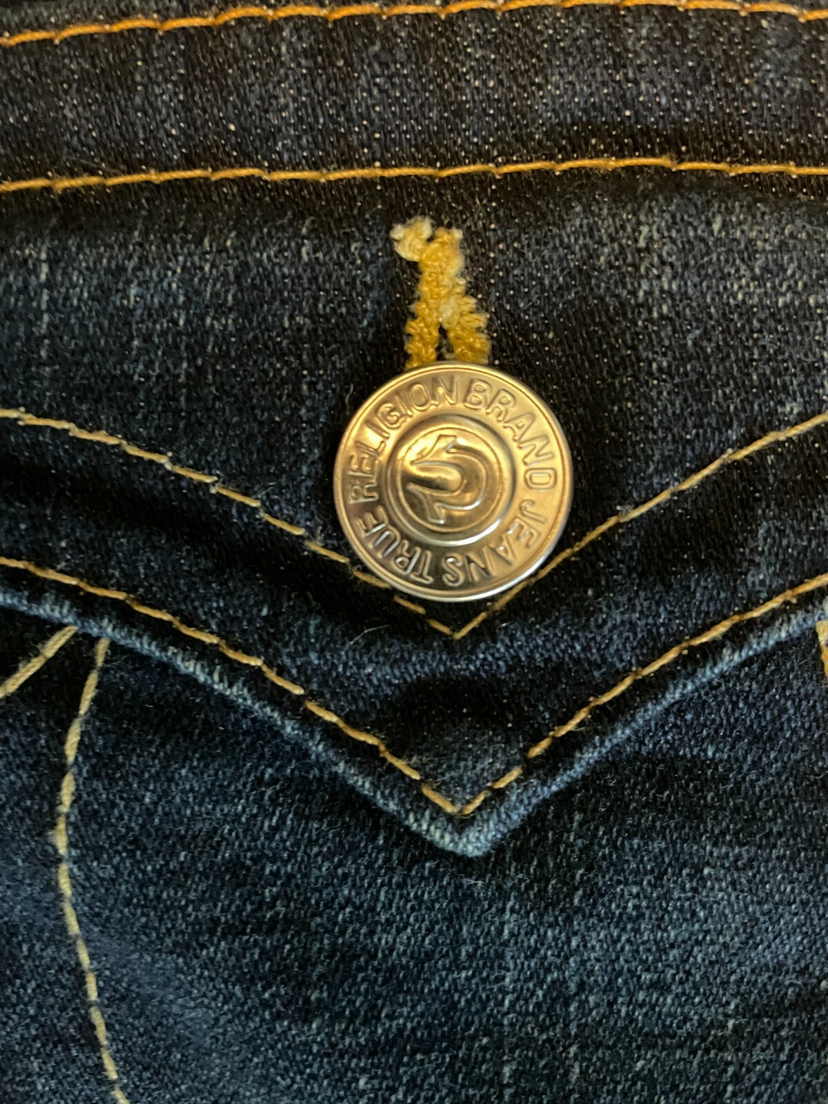 Classic Womens True Religion Jeans Cut#604727 Style#10-503 Made In USA Boot Cut thumbnail 12