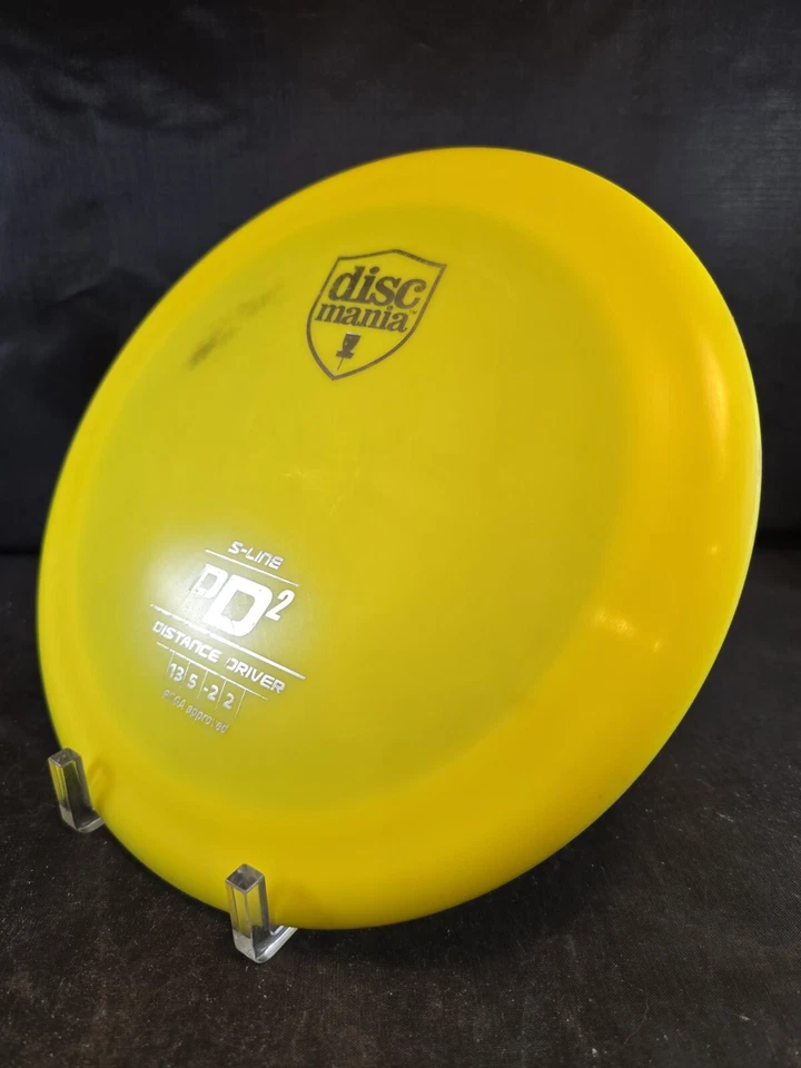Discmania S-Line DD2 Yellow 174g OOP Innova Made Penned  - Image 2 of 4