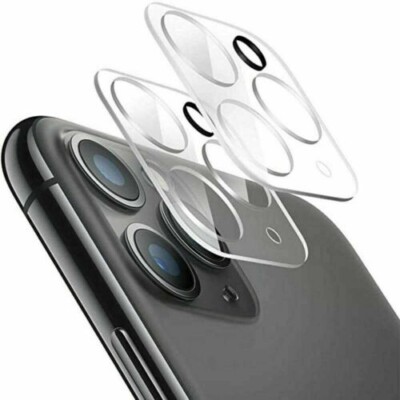 2x iPhone 12 Pro Max Kamera Schutz Folie Panzerfolie Hart-Glas Durchsichtig 9H
