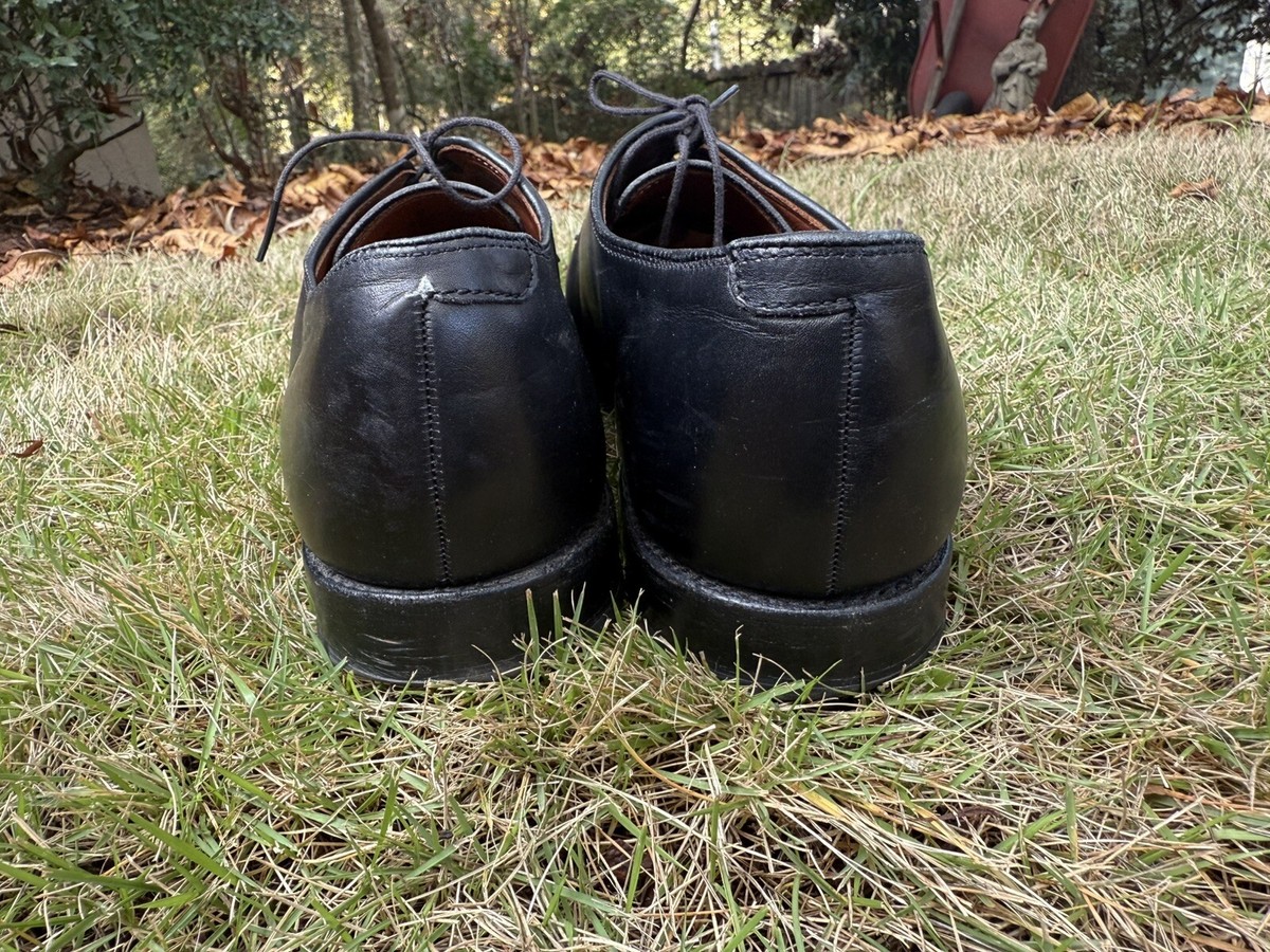 Allen Edmonds Delray Men\'s Black Leather Lace Up Split Toe Oxford‎  Shoes 10 D Allen Edmonds Delray Men main image 2